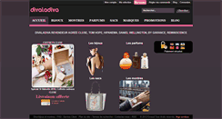 Desktop Screenshot of divaladiva.com
